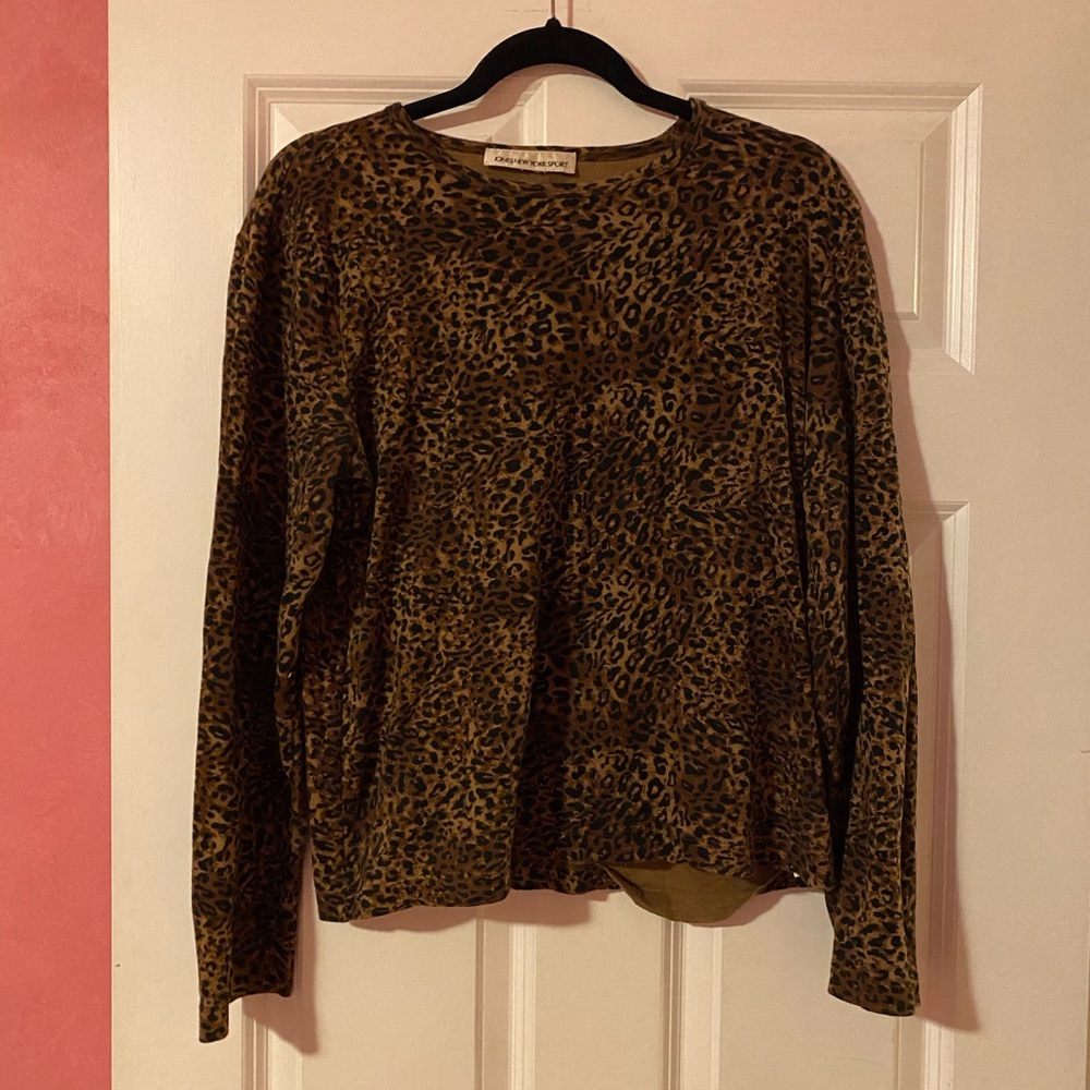 Cheetah Print Sweater